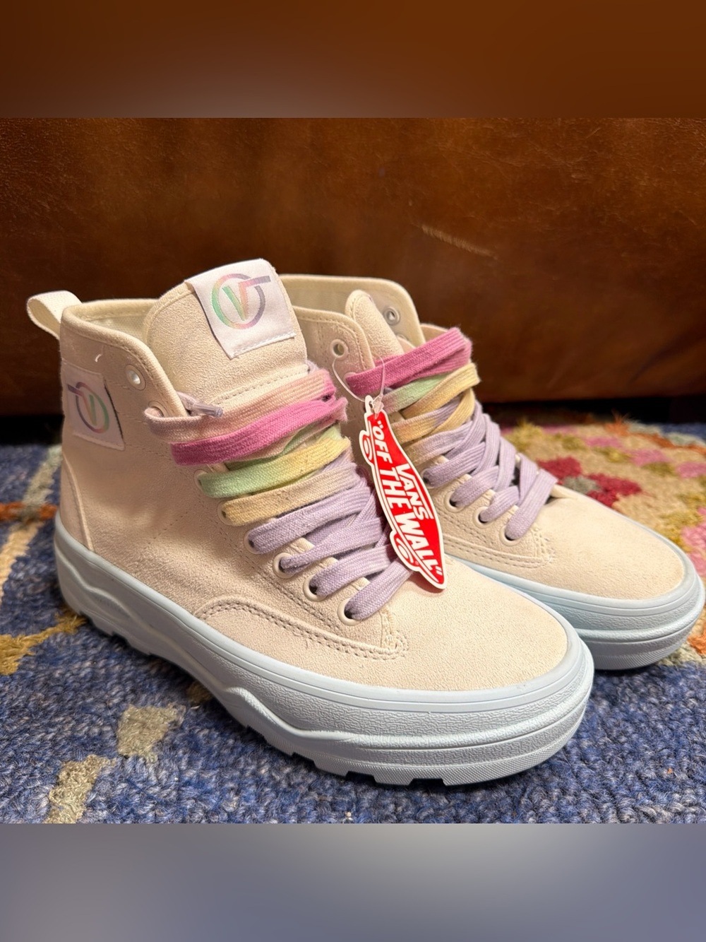 Vans Sk8 Hi-top Sentry Pastel Pop Ultra Cush Lugged Sole- Women's 6/Men's 4.5